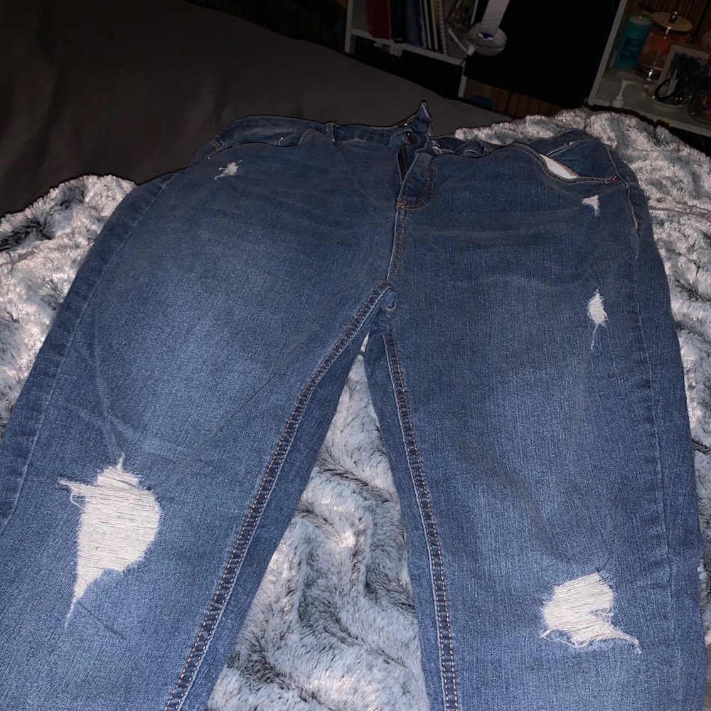 Light blue jeans